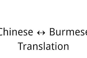 translate chinese to burmese accurately and fast