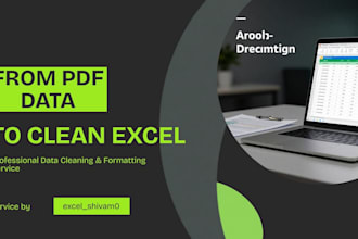 convert pdf into excel data
