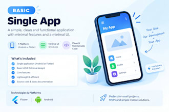 develop android apps with kotlin, java and flutter