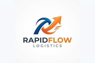 design a professional and modern delivery service logo