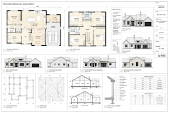 draw architectural plans for planning permission and  planning application
