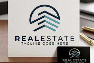 design real estate and property logo