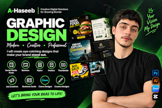 professional social media designs and graphic design