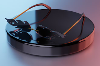 design custom 3d sunglasses design, eyewear models, and product renders
