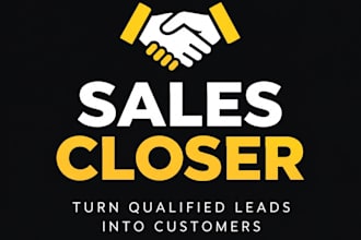 be your commission based sales closer and salesperson