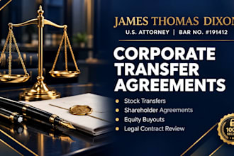 prepare a custom share transfer agreement for shareholders