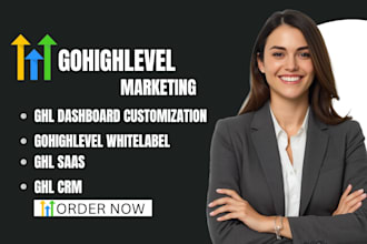 ghl dashboard customization, gohighlevel whitelabel ,ghl CRM, ghl saas