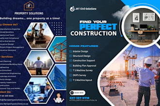 create real estate listing presentation and brochure