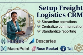 do freight brokerage logistics crm hubtek descartes macropoint rose rocket tai