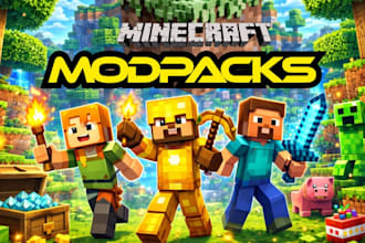 create fix optimize minecraft modpack server setup forge fabric modpack