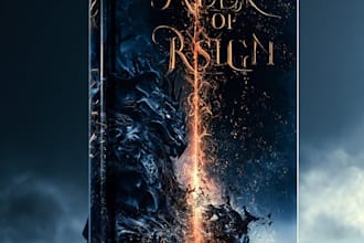 design fantasy, sci fi, horror and dystopian book cover art