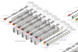 create revit mep models, shop drawings, and bim coordination