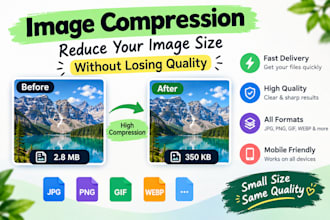 compress and reduce your image size without losing quality