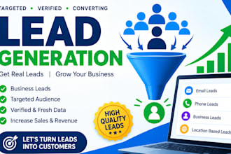 do b2b lead generation, prospect email list building