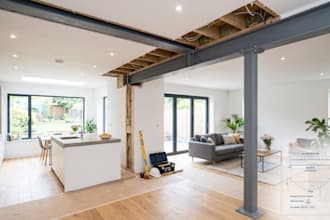calculate steel rsj beams for load bearing wall removal