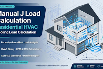 do acca manual j residential hvac cooling load calculation