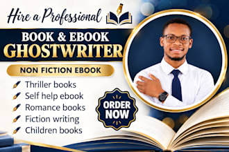 write non fiction ebook ghostwriter ebook writer book editor fiction ghostwriter