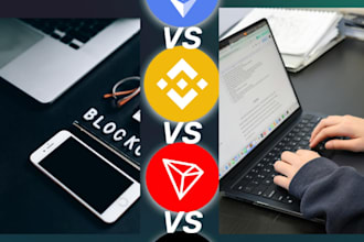 create solana and bsc network token and launchpad