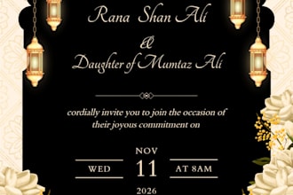 design luxury wedding card, invitation card and wedding card layout