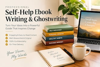 write self help ebook, personal development ghostwriter