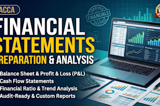 prepare financial statements and do financial analysis