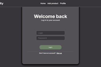 build a custom node js backend rest API and database
