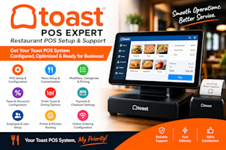 set up, configure, and customize your toast pos system