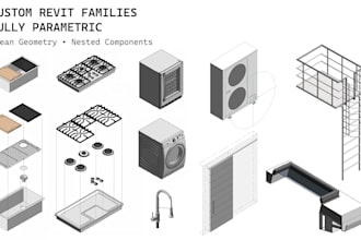 create custom parametric revit families
