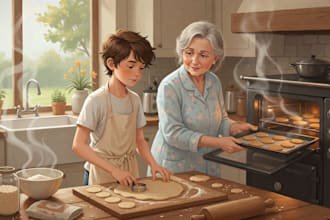 draw children book illustrations