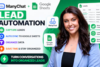 automate manychat leads into google sheets