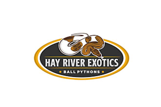 design veteran co owned ball python breeder logo