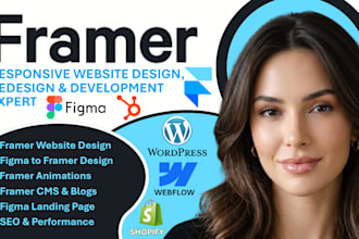 do framer website design, figma to framer webflow design, framer landing page