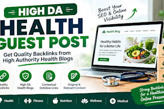 do health guest posts on high authority health blogs