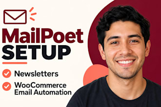setup mailpoet newsletter and woocommerce automated customer email