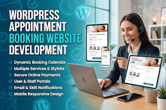 create a wordpress appointment and service booking website
