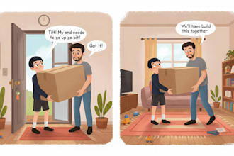 draw children book illustration