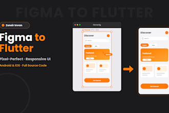 convert figma to flutter with pixel perfect responsive ui