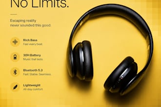 design premium ads for products and services