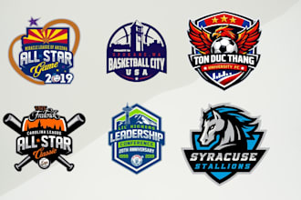 create a sports brand cartoon logo and apparel