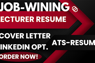 write a professional ats friendly resume,CV and cover letter