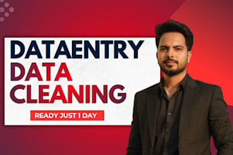 do fast copy paste, data cleaning and data enrty