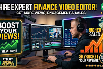 professionally edit your finance videos