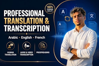 translate and transcribe documents professionally