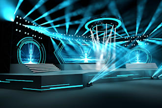 design event stage floor plan  event hall party space and conference hall