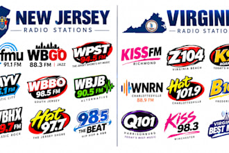 boost your music across new jersey and virginia radios