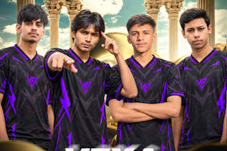 design professional esports team posters and gaming banners
