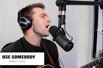 be your male singer for jazz blues, soul blues, ballad vocalist