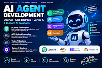 do ai agents ai automation openai AWS bedrock vertex ai and custom ai solutions