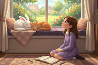 illustrate children book illustration and kids story illustrations
