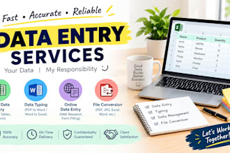 data cleaning and data entry